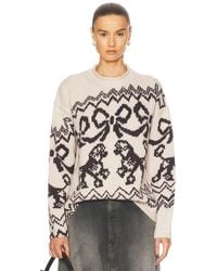 Acne Studios - Kaisen Donegal Fair Isle Sweater - Lyst