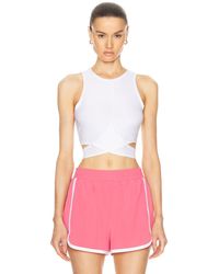 Beyond Yoga - Featherweight Embrace Cropped Tank - Lyst