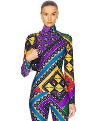 PUCCI - Long Sleeve Turtleneck Top - Lyst