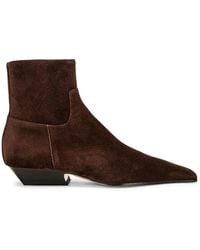 KHAITE - The Marfa Ankle Boot - Lyst