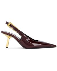 Saint Laurent - Stone Slingback Pump - Lyst