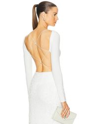 Sans Faff - Bamboo Cross Back Bodysuit - Lyst