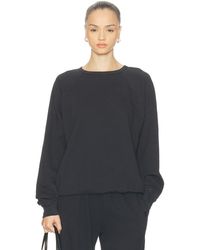 ÉTERNE - Oversized Lightweight French Terry Raglan Sweatshirt - Lyst