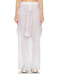 Alexander Wang - Boxer Pant With Prestyled Shirt - Lyst