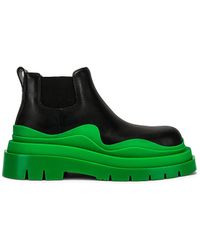 Bottega Veneta - Tire Chelsea Ankle Boots - Lyst