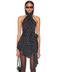 Alexandre Vauthier - Polka Dot Sleeveless Blouse - Lyst