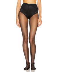 Wolford Crystal Affair Tights - Black