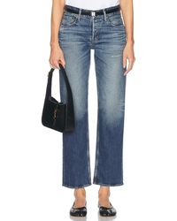 Moussy - Cedarhurst Straight Low Jeans - Lyst