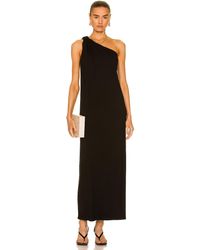 Enza Costa - Luxe Knit One Shoulder Dress - Lyst
