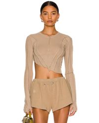 SAMI MIRO VINTAGE - Asymmetric Long Sleeve Tee - Lyst