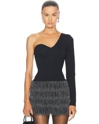 RTA - Marin One Shoulder Top - Lyst