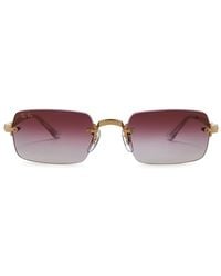 Ray-Ban - X A$Ap Rocky Rb3928 Rectangle Sunglasses - Lyst