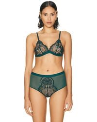 Wolford - Belle Fleur Triangle Bralette - Lyst
