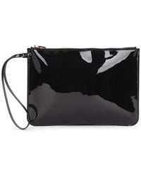 Tom Ford - Patent Leather Zipped Wristlet Pouch - Lyst