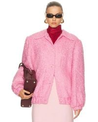 ROWEN ROSE - Bomber Jacket - Lyst