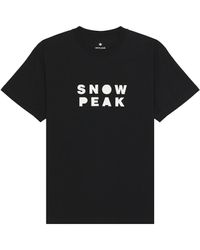Snow Peak - Snowpeaker T-shirt Camper - Lyst