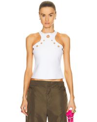 Jean Paul Gaultier - Perforated Tank Top - Lyst