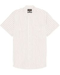 Beams Plus - Work Short Sleeve Stripe Shirt - Lyst