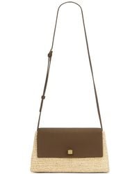 KHAITE - Audrey Raffia Crossbody Bag - Lyst