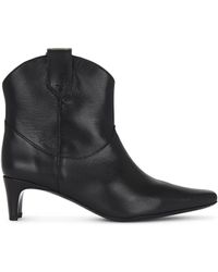 STAUD - Western Wally Ankle Boot - Lyst