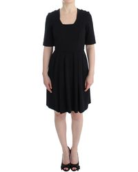 CO|TE | Black Short Sleeve Venus Dress