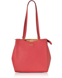Women S Alviero Martini 1a Classe Shoulder Bags Alviero Martini 1a Classe Mexico City Red Saffiano Leather Convertible Backpack Lyst