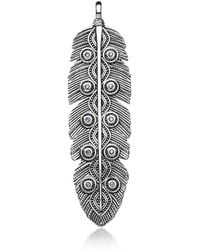 Thomas Sabo Rebel Icon Sterling Silver Pendant w/Cubic Zirconia - Metálico