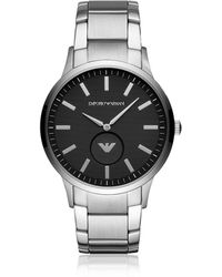Emporio Armani Elegante Uhr für Herren - Mettallic