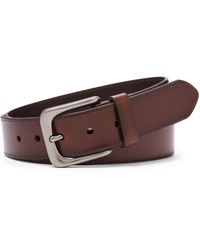 fossil brody leather belt