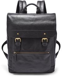 fossil backpack mens