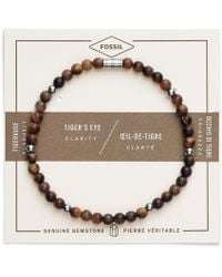 fossil tiger eye bracelet