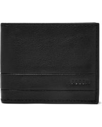 Fossil Leather Lufkin Bifold Wallet 