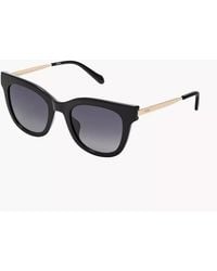 Fossil - Dalia Rounded Square Sunglasses - Lyst