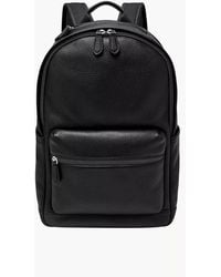 Fossil - Buckner Leather Backpack - Lyst