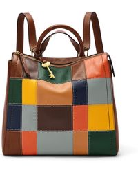 fossil parker small backpack