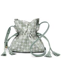 rayna drawstring crossbody fossil