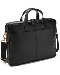 fossil laptop tote
