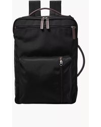 Fossil - All-gender Buckner Leather Travel Backpack Bag - Lyst