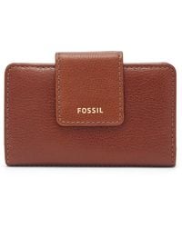 madison zip clutch fossil