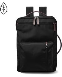 Fossil Leather Buckner Backpack for Men 
