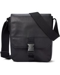 Fossil Leather Kenton Courier Bag 