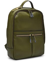 Fossil Tess Backpack Green Leathers For Zb1594376