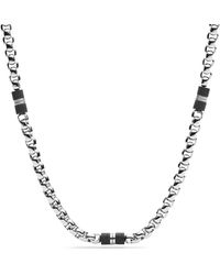 - Save 39% Womens Mens Jewellery Mens Necklaces Metallic Fossil Stainless Steel Necklace in Silver 
