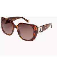 Fossil - Dawn Rectangle Sunglasses - Lyst