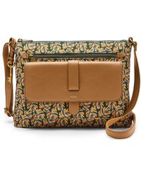 fossil women's kinley large crossbody purse handbolsa