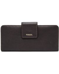 Fossil Synthetic Madison Zip Clutch 