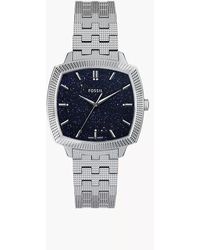 Fossil - Nick Jonas X Machine Luxe Aventurine Three-hand Stainless Steel Watch - Lyst