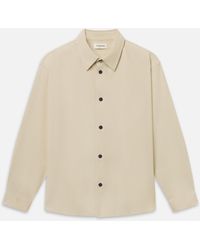 FRAME - Micro Cord Shirt - Lyst