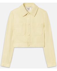 FRAME - The Small Leather Jacket - Lyst