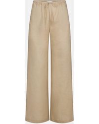 FRAME - The Linen Lounge Pant - Lyst